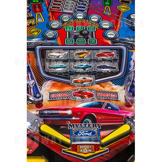 Mustang "50 Years" Limited Edition Pinball Machine - Screenshot 10