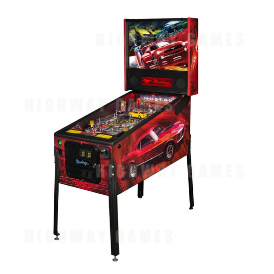 Mustang Pro Pinball Machine - Cabinet