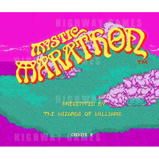 Mystic Marathon - Title Screen 40KB JPG