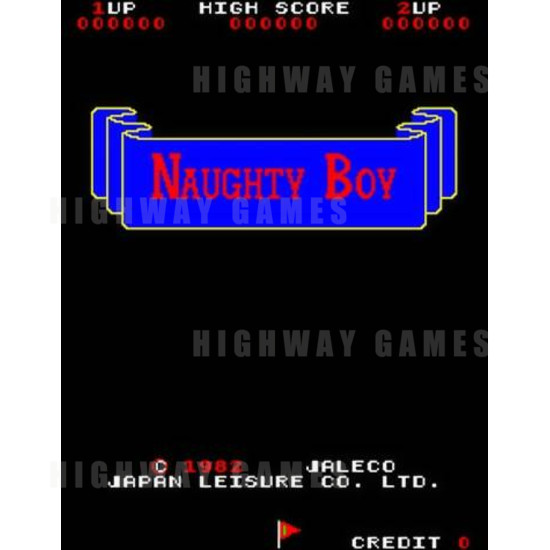 Naughty Boy - Title Screen 16KB JPG