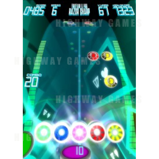 Neon FM Asian Model Arcade Machine - Neon FM Arcade Machine Screenshot