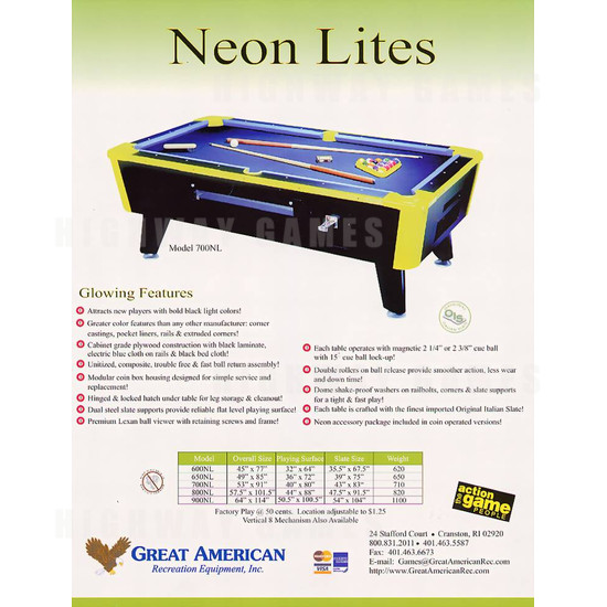 Neon Lites - Brochure