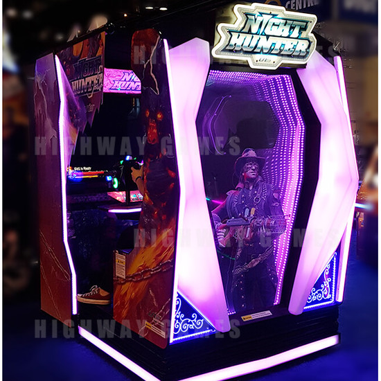 Night Hunter Deluxe Arcade Machine - Night Hunter Lighting Effects
