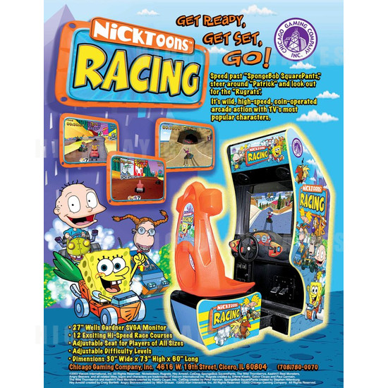 Nicktoons Racing - Brochure