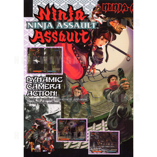 Ninja Assault DX - Brochure Front