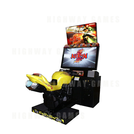 Nirin DX Motorcycle Racing Arcade Game - Machine