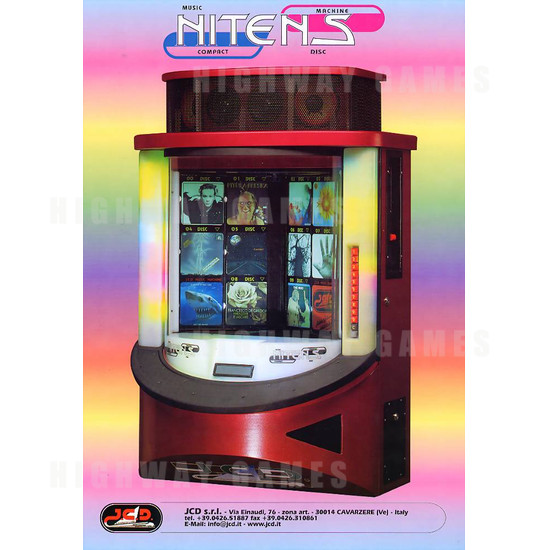 Nitens Jukebox - Brochure Front