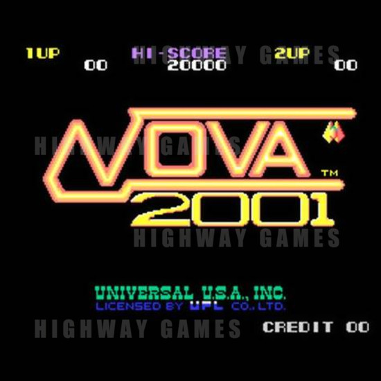 Nova 2001 - Title Screen 22KB JPG