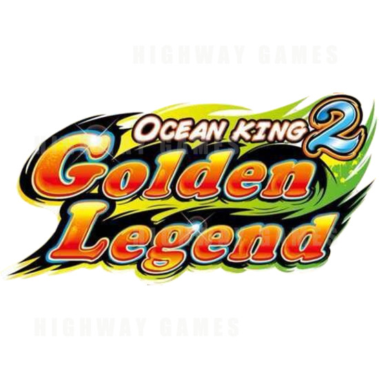 Ocean King 2: Golden Legend Arcade Machine - Ocean King 2: Golden Legend Arcade Machine Logo