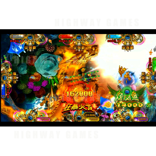 Ocean King 2: Monster's Revenge 58 Inch Arcade Machine - Ocean King 2 : Monster's Revenge - Screenshot