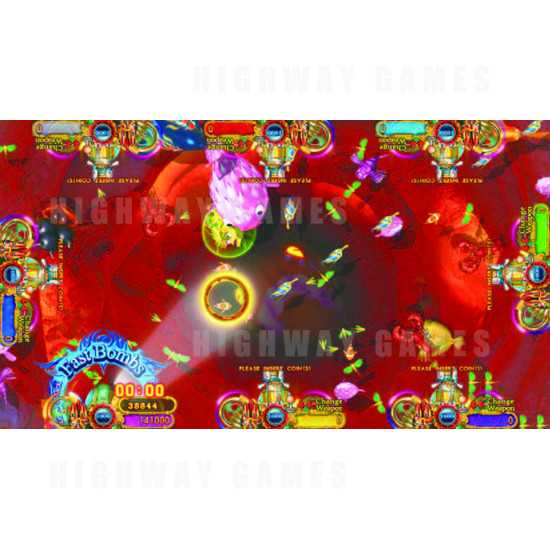 Ocean King 2: Thunder Dragon Arcade Machine - Thunder Dragon - Fast Bombs