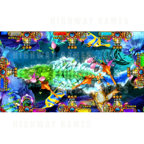 Ocean King 3 Monster Awaken Arcade Fish Machine - Ancient Crocodile