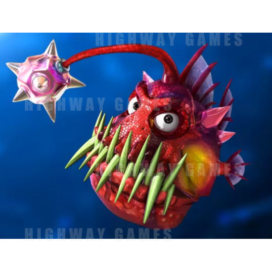 Ocean King 3 Monster Awaken Arcade Fish Machine - Darkness Monster - Power Up