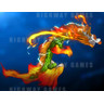 Ocean King 3 Monster Awaken Arcade Fish Machine - Flaming Dragon - Power Up
