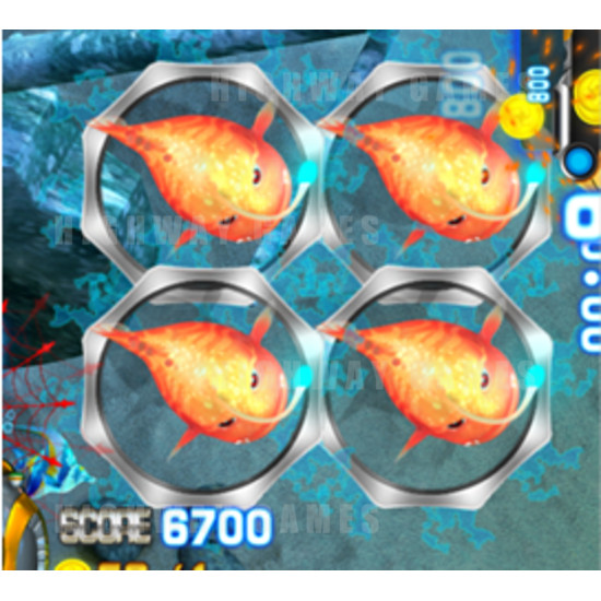 Ocean Star 3 Arcade Machine - Ocean Star 3 Feature - Fish Group
