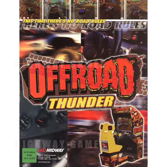 Offroad Thunder - Brochure Front