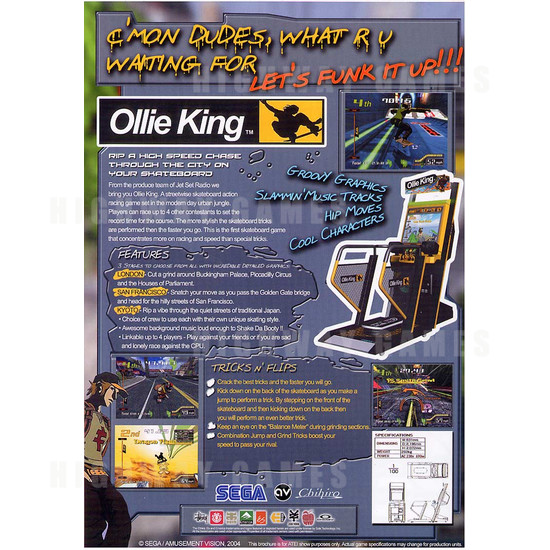 Ollie King - Brochure Back