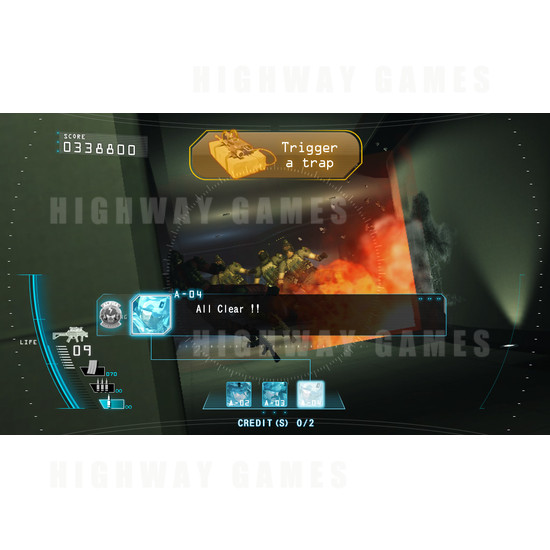 Operation Ghost 55" DX Arcade Machine - Screenshot