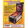 Operation Thunder Pinball (1992) - Brochure