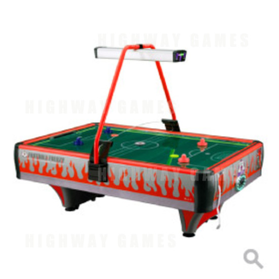 Orange Frenzy Air Hockey Table - Orange Frenzy Air Hockey Table 