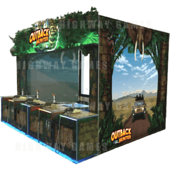 Outback Hunter Video Arcade Shooting Gallery Game  - Outback Hunter Video Arcade Shooting Gallery Game 
