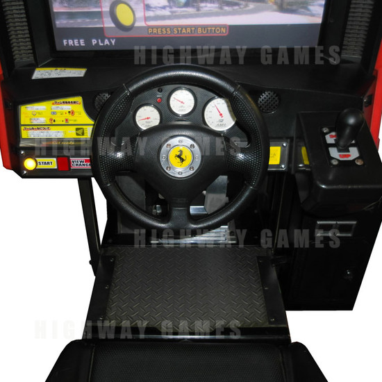 Outrun 2 Arcade Driving Machine - Outrun 2 SP Arcade Driving Machine - Steering