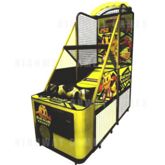 Pac-Man Basket Basketball Arcade Machine - Cabinet