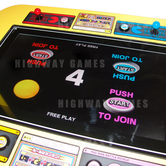 Pac-Man Battle Royale Arcade Machine - Screenshot