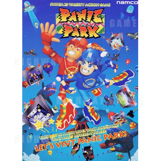 Panic Park DX - Brochure Front