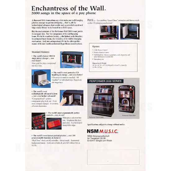 Peformer Wall 2000 - Brochure2 132KB JPG