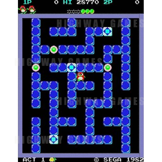 Pengo - Screen Shot 1 41KB JPG