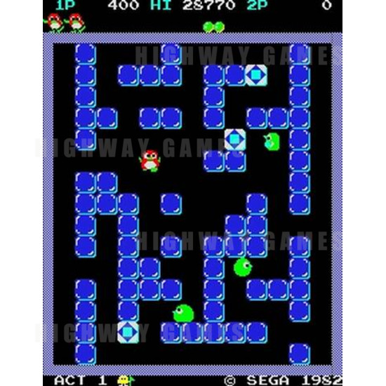 Pengo - Screen Shot 3 39KB JPG