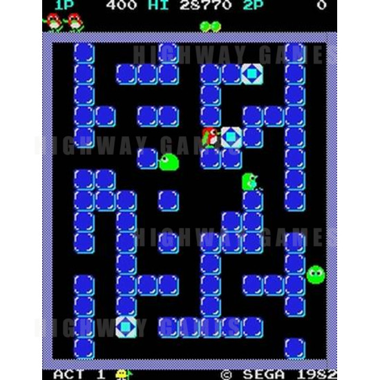 Pengo - Screen Shot 2 39KB JPG