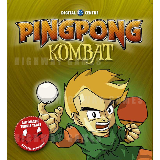 Ping Pong Kombat - Brochure Front