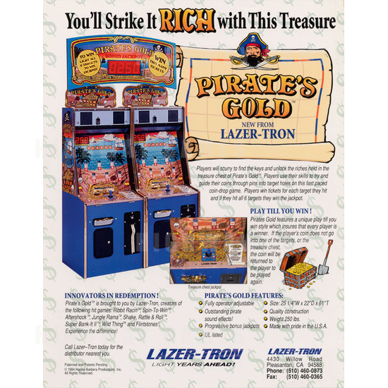 Pirate's Gold - Brochure