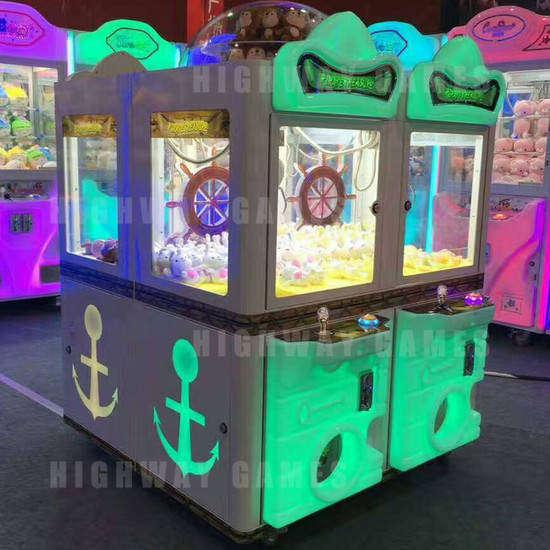 Pirate Treasure 4P Claw Machine - installation 2