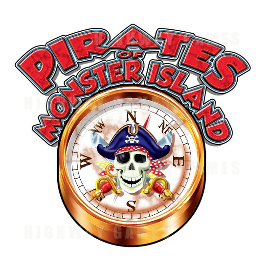 Pirates of Monster Island Arcade Machine - Logo