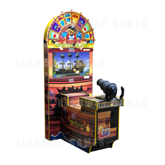Pirates of Monster Island Arcade Machine - Cabinet