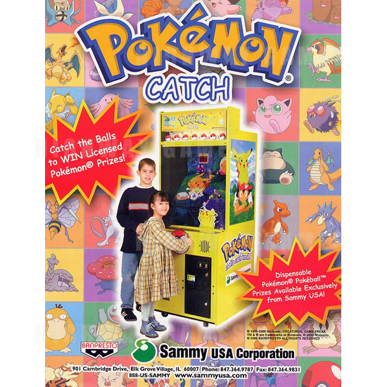 Pokemon Catch - Brochure Front