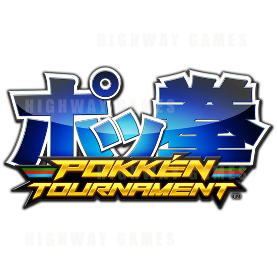 Pokken Tournament Arcade Machine - Pokken Tournament Arcade Machine Logo