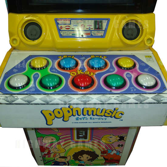 Pop'n Music 8 - Control Panel