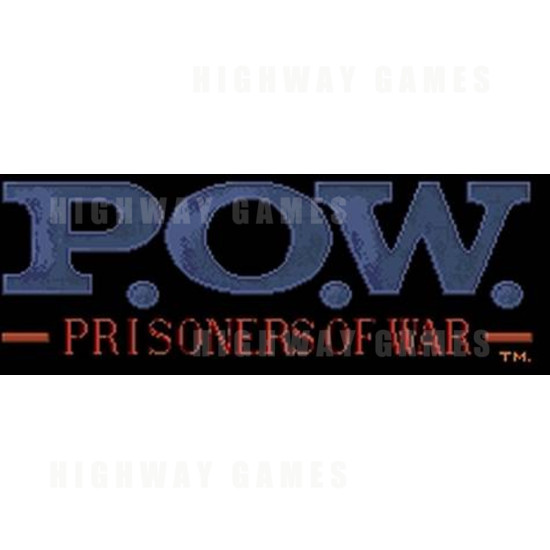 POW (prisoners of war) - Title Screen 12KB JPG