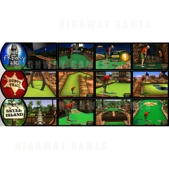 Power Putt Golf - Courses