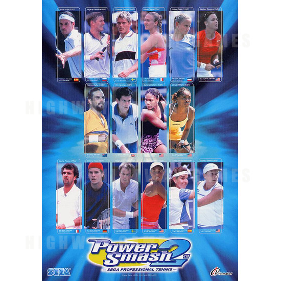 Power Smash 2 - Brochure Front