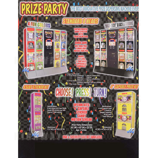 Prize Party - Brochure Back