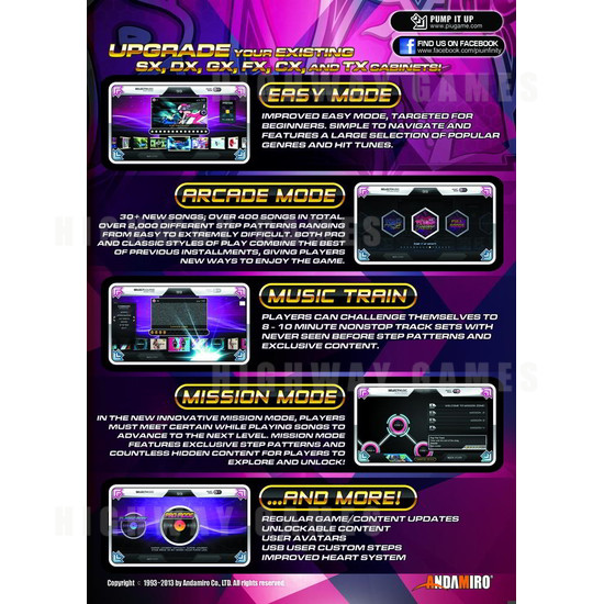 Pump It Up: Infinity 50" TX Model - Brochure Pg 2