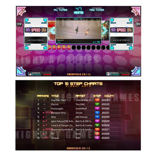 Pump It Up Prime 2015 CX 42" Arcade Machine - Screenshots 1