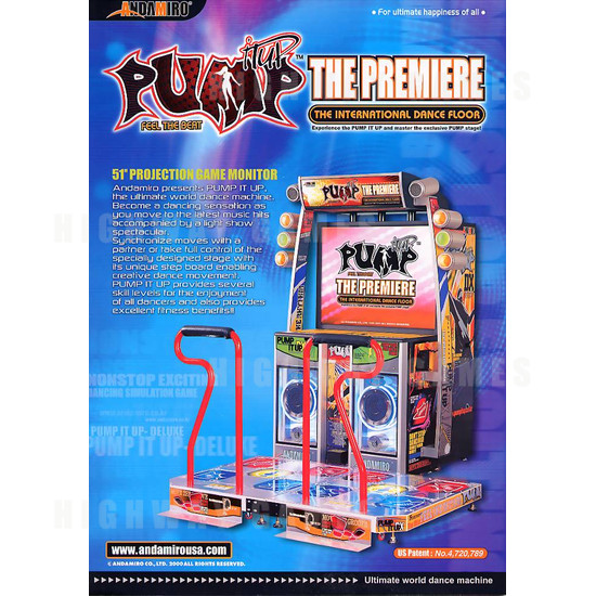 Pump it Up: The Premiere - Brochure Front