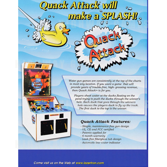 Quack Attack - Brochure Front