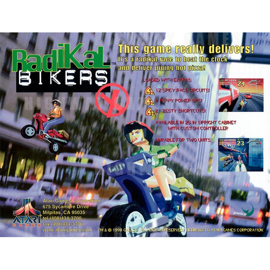 Radikal Bikers (US Make) - Brochure Front